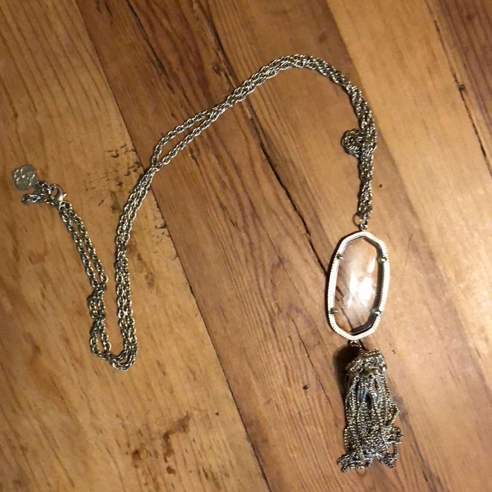 Kendra Scott iridescent necklace